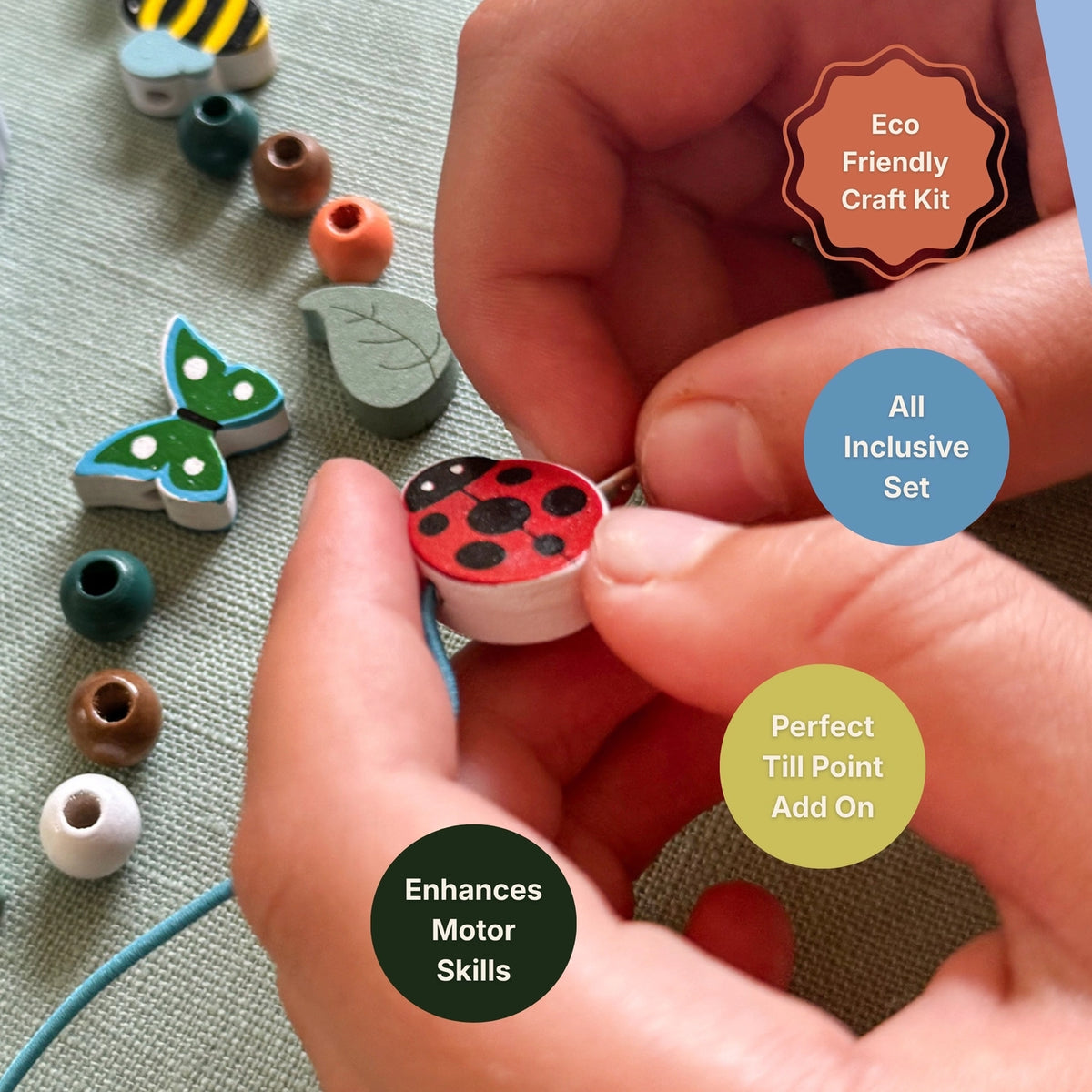 Cotton Twist Make Your Own Minibeast Bracelet