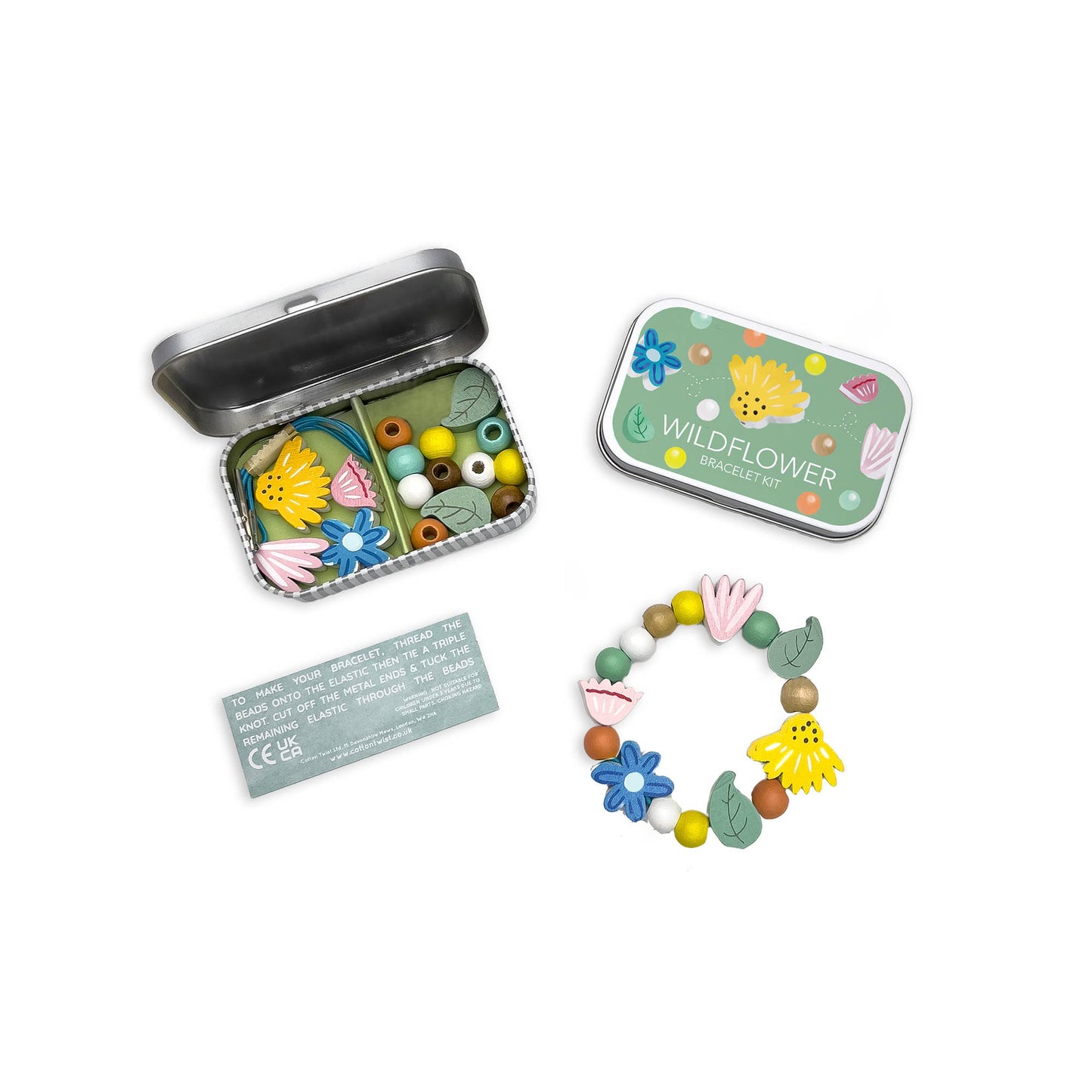 Cotton Twist Wildflower Bracelet Gift Kit