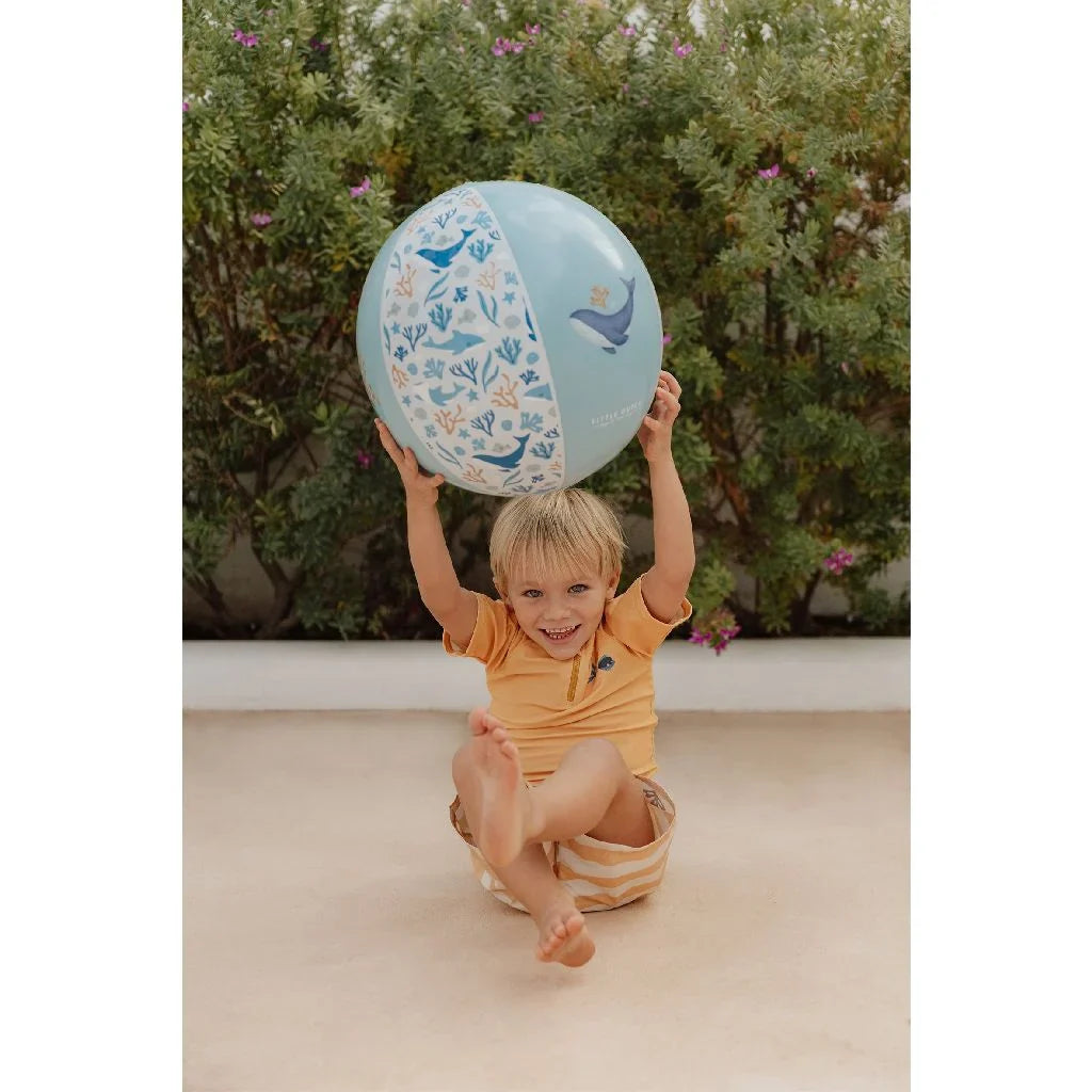 Little Dutch Beach Ball - Ocean Dreams Blue