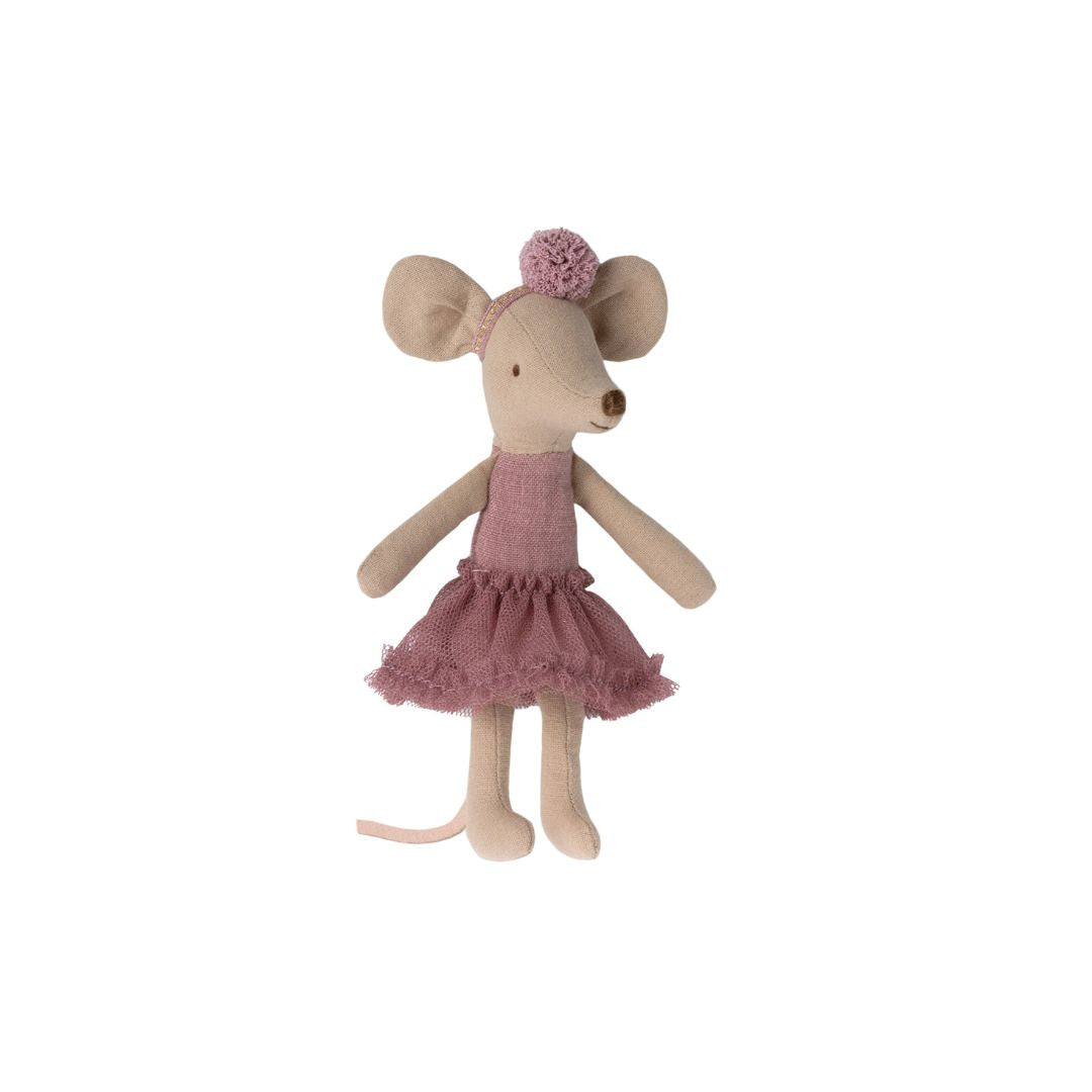 Maileg FW23 Ballerina little sister heather mouse