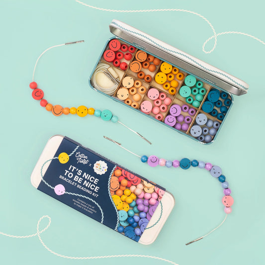 Cotton Twist It's Nice To Be Nice Bracelet Beading Kit for Children
