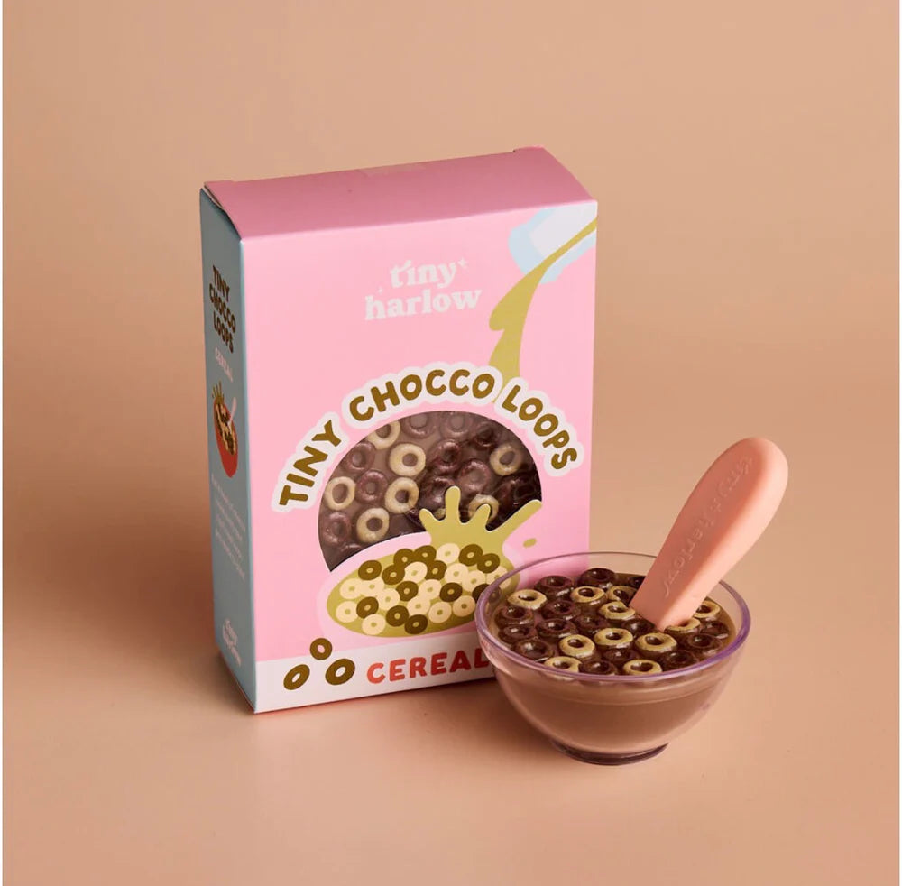 Tiny Harlow Tiny Chocolate Loops Cereal Bowl