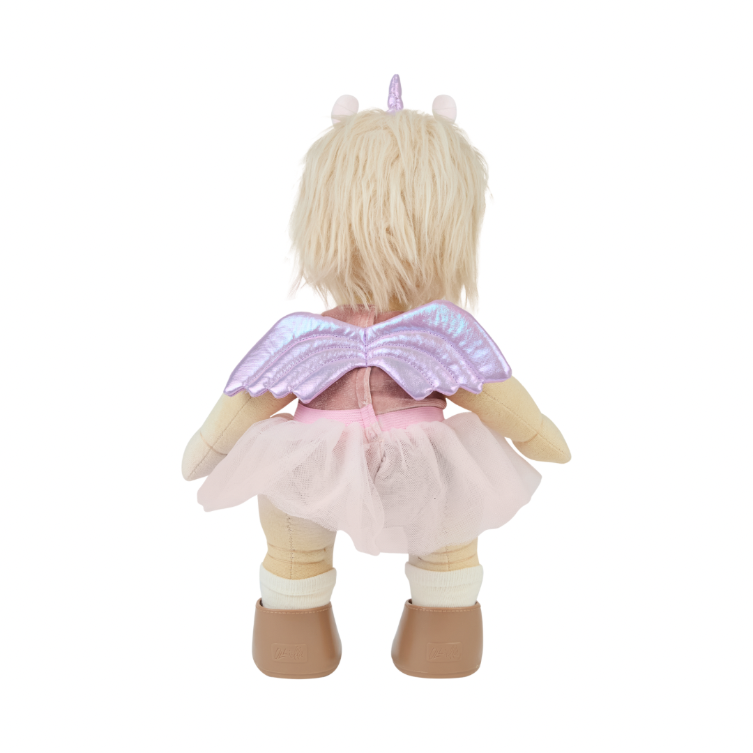 Olli Ella Dinkum Unicorn Outfit Pink