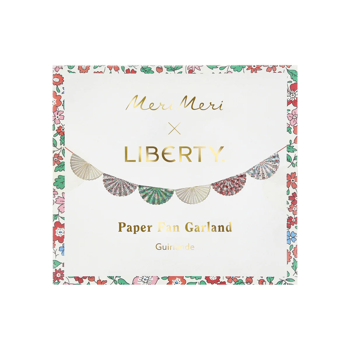 Meri Meri x Liberty Fan Garland