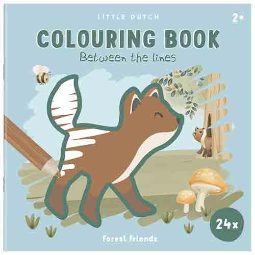 Little Dutch Colouring Book - Forest Friends