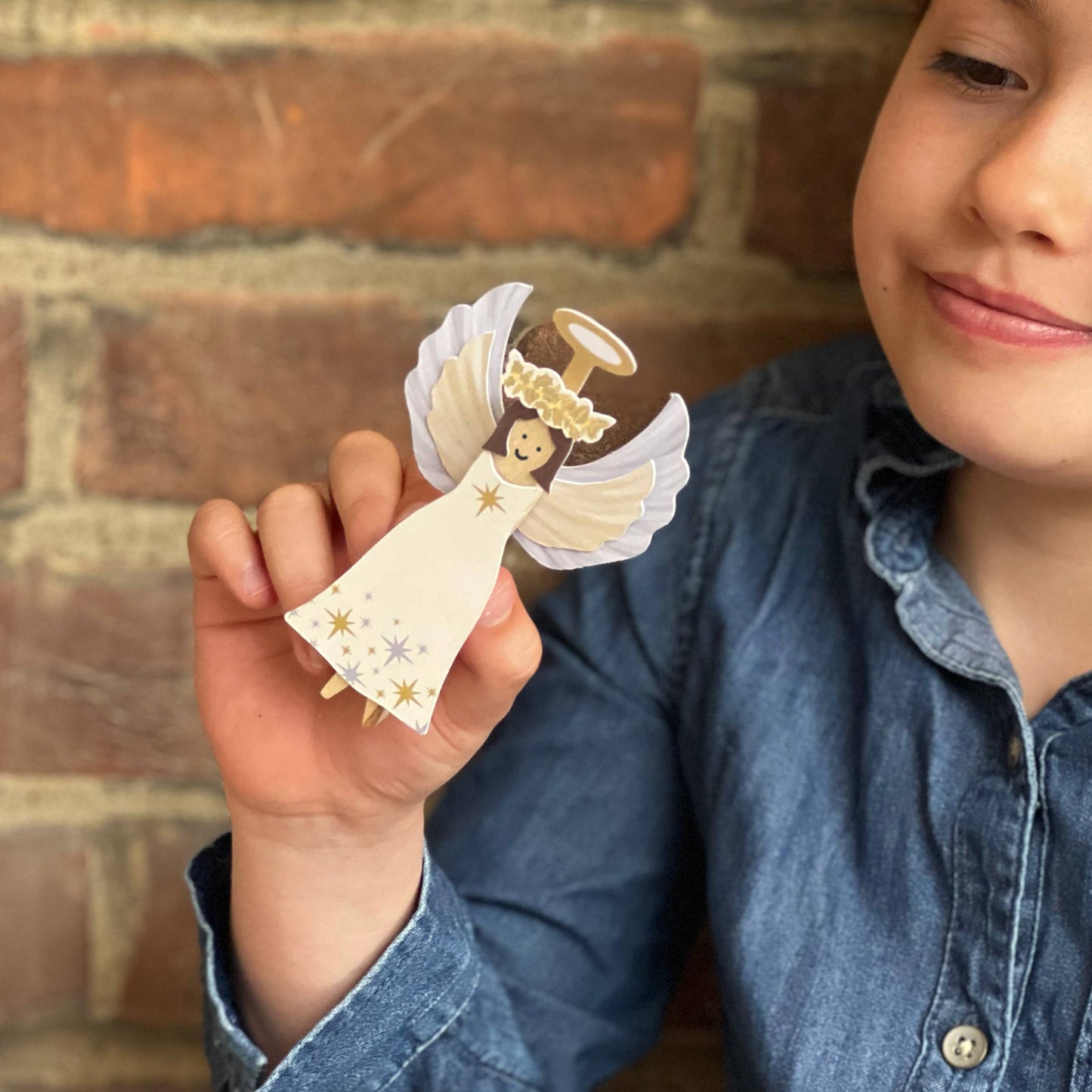 Cotton Twist - Make Your Own Angel Peg Doll
