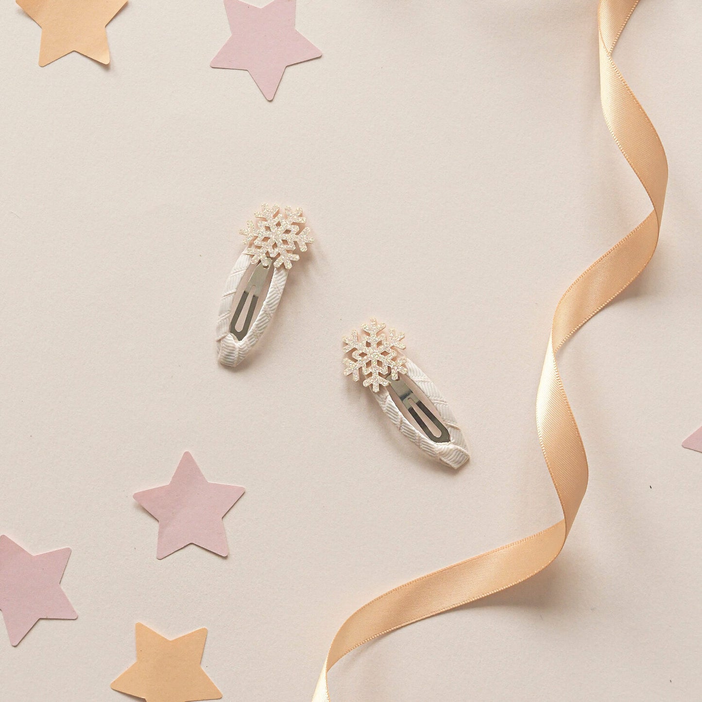 Rockahula Shimmer Snowflake Clips