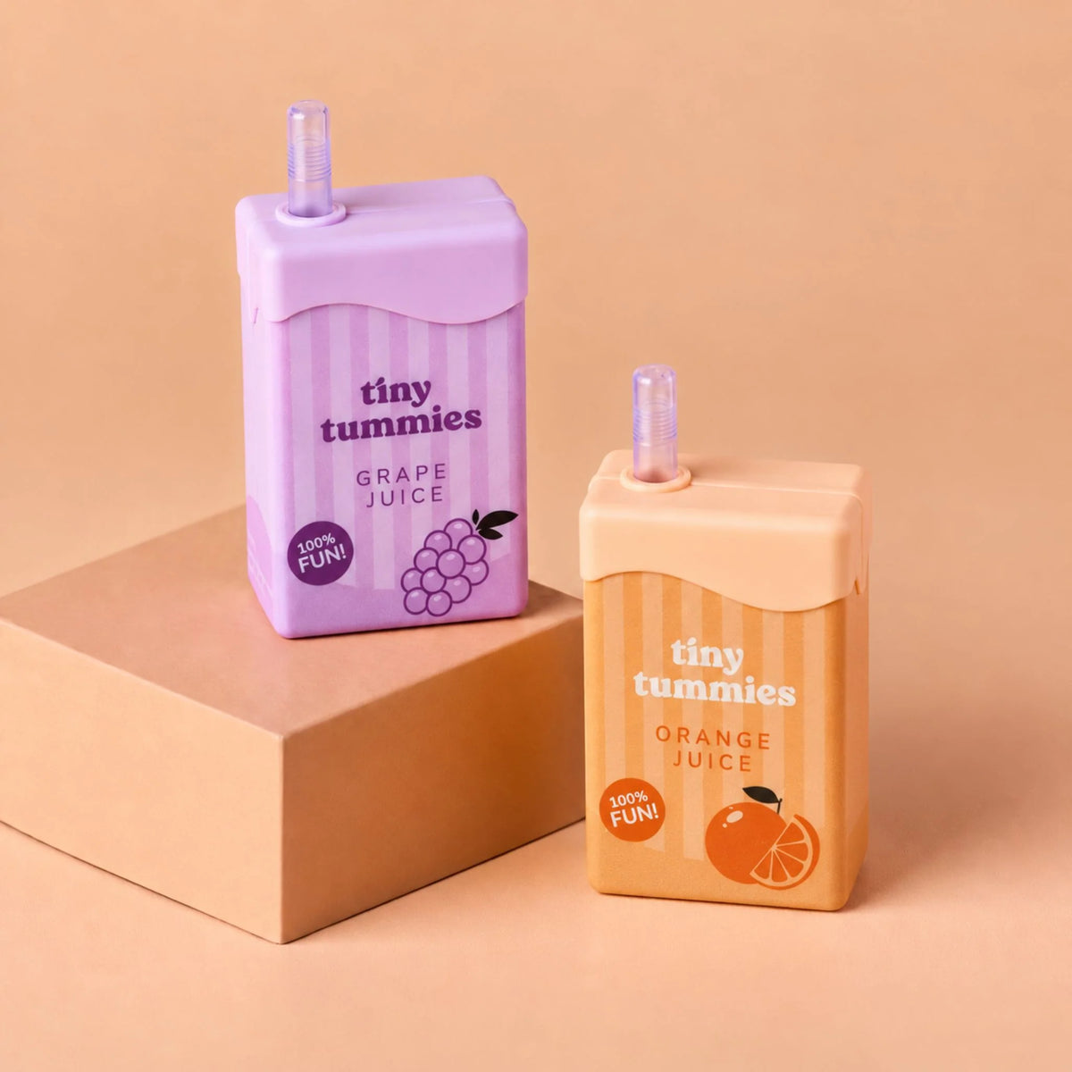 Tiny Harlow Grape & Orange Juice Box Duo Pack