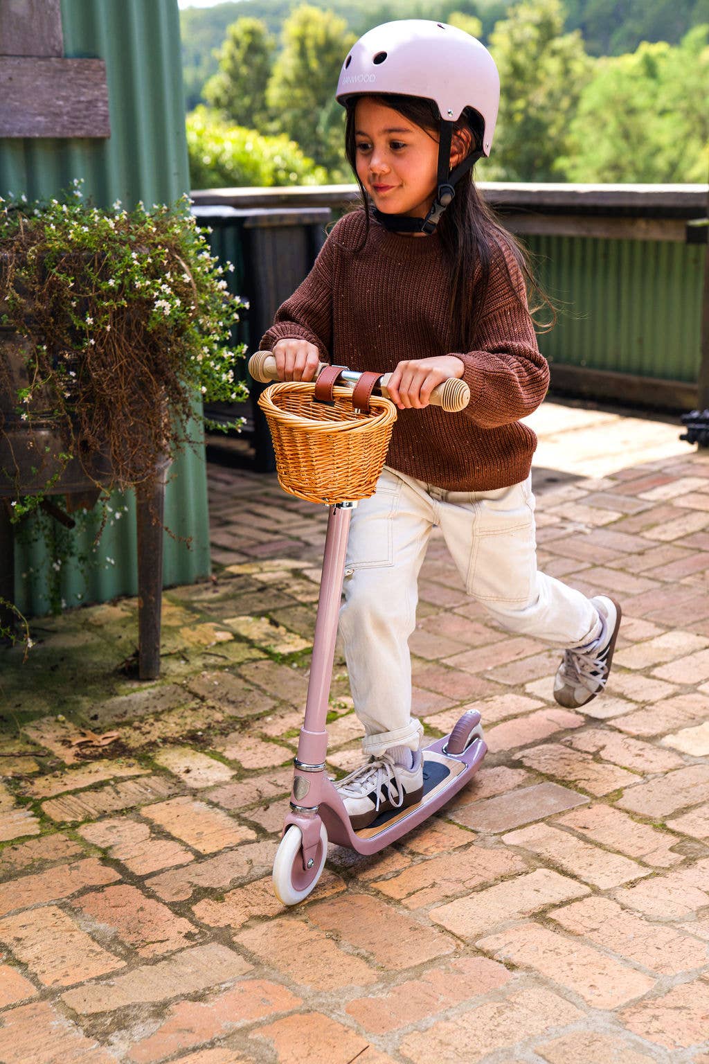 Banwood UK - BANWOOD MAXI SCOOTER VINTAGE - DUSTY PINK