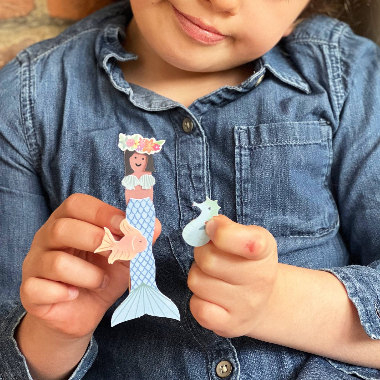 Cotton Twist Make Your Own Mermaid Peg Doll