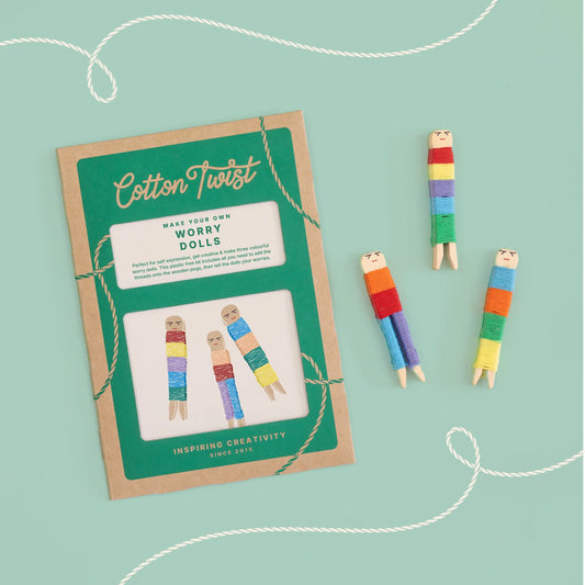 Cotton Twist Make Your Own Worry Dolls Kit