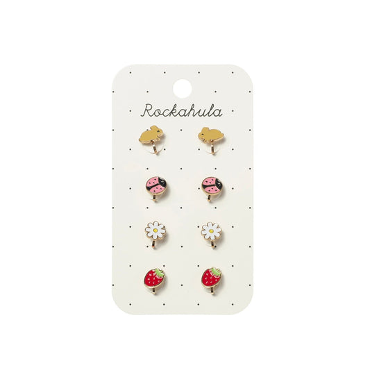 Rockahula Spring Garden Clip On Earrings