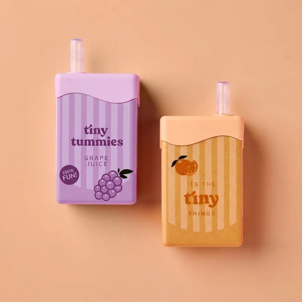 Tiny Harlow Grape & Orange Juice Box Duo Pack
