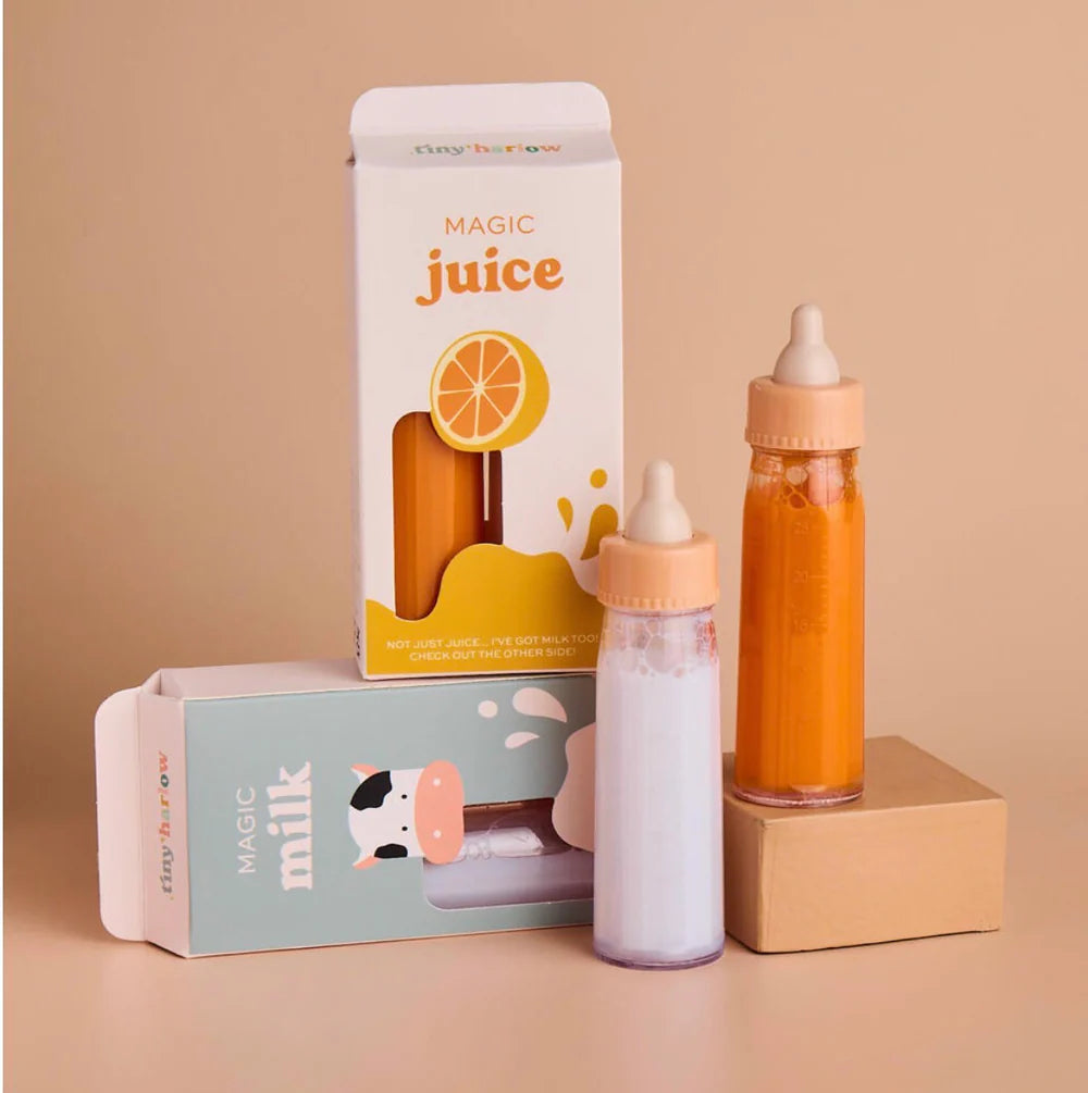Tiny Harlow Tiny Tummies Magic Milk & Juice Bottles