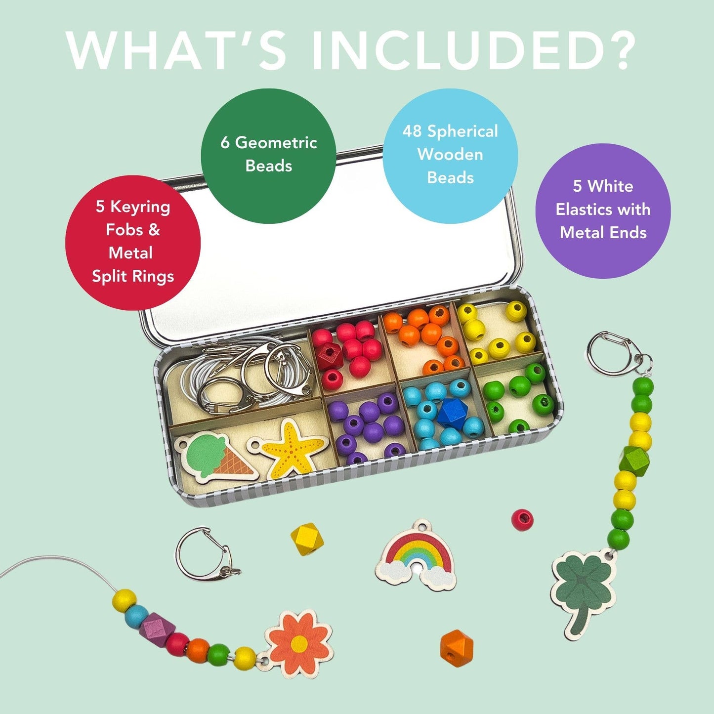 Cotton Twist Lucky Dip Keyring Making Kit