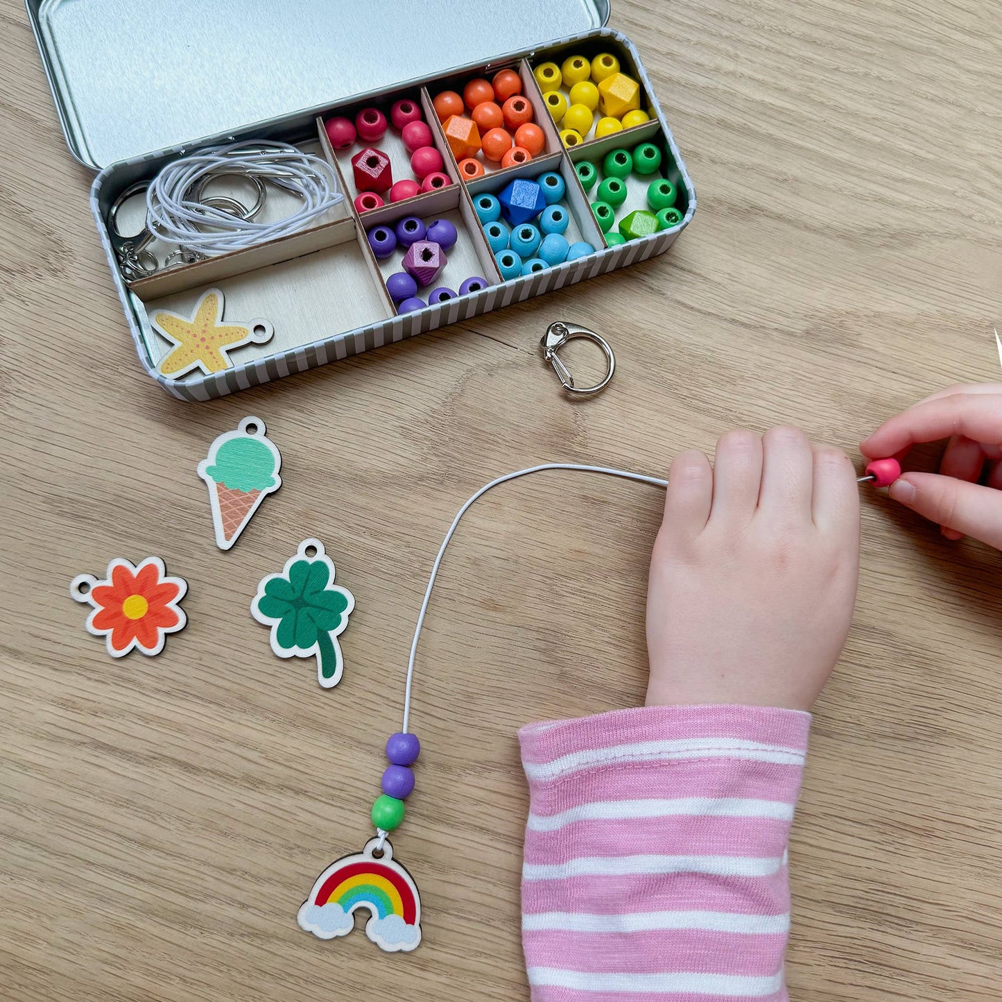 Cotton Twist Lucky Dip Keyring Making Kit