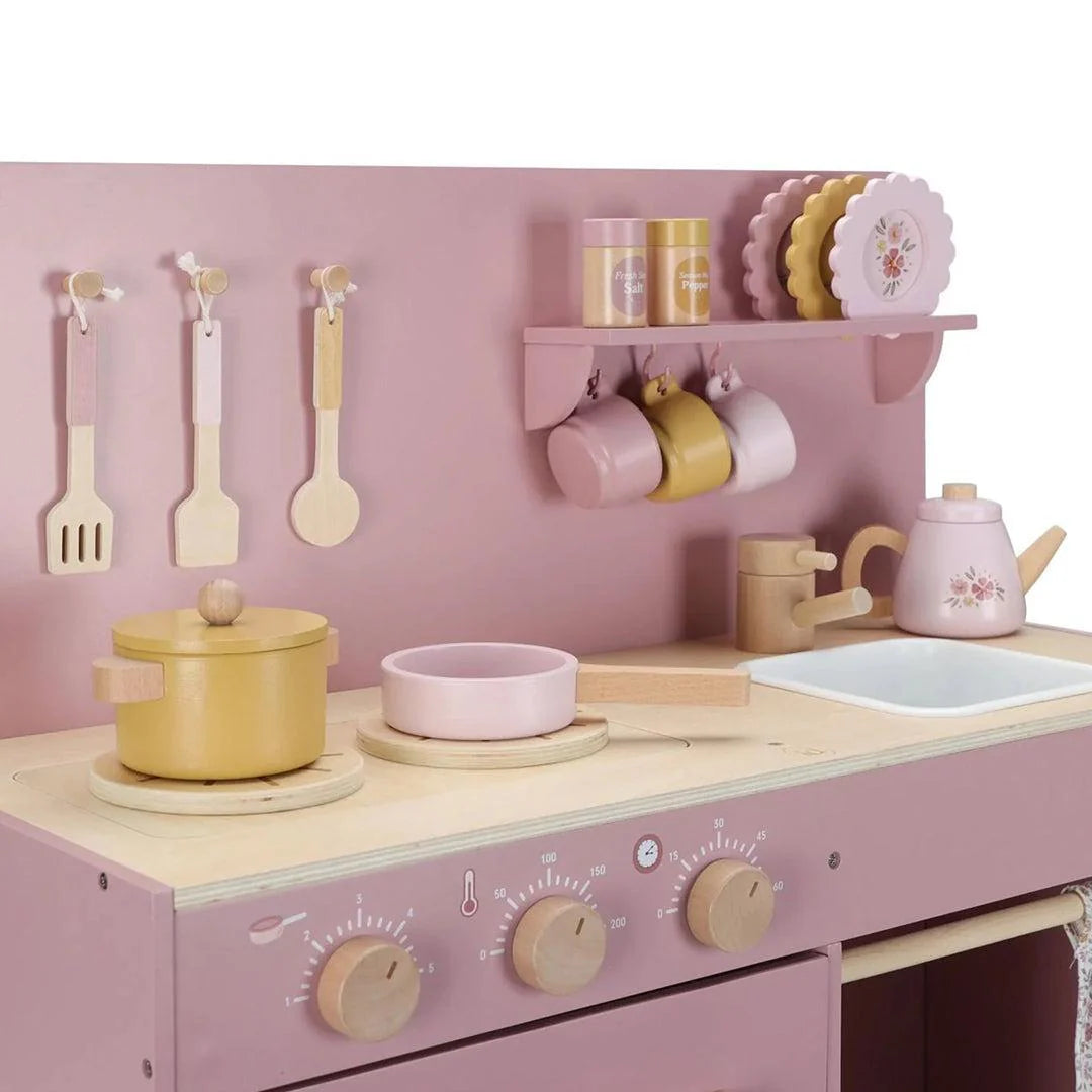 Little Dutch Wooden play kitchen Pink Limited Edition