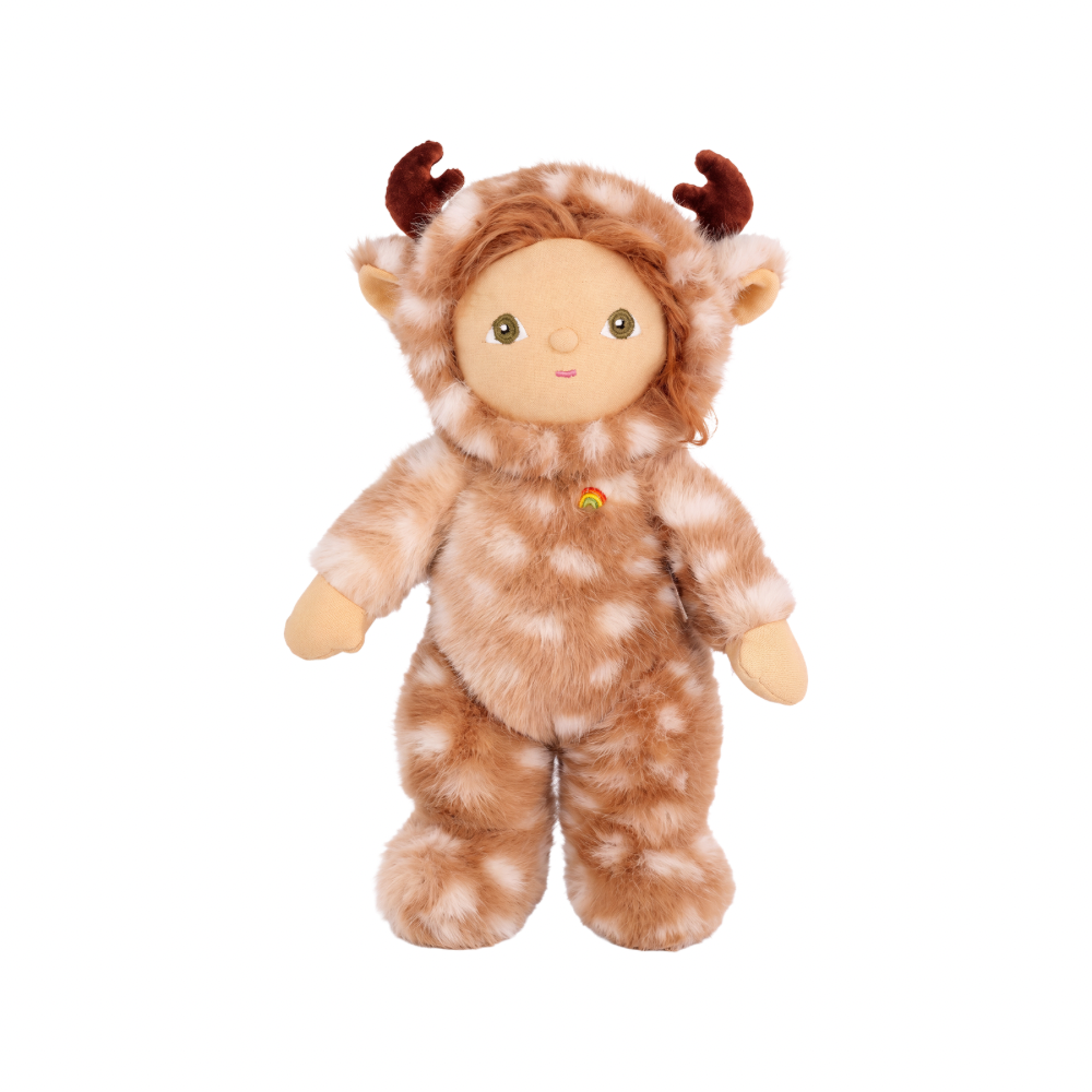 Olli Ella Holiday Hollow collection featuring Riley Reindeer and festive Dinky Dinkums as Christmas stocking fillers