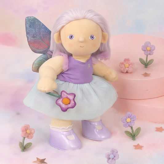 Dinkum Dolls by Olli Ella: Fairy Evie – Rainbow Realm Magical Plush Toy