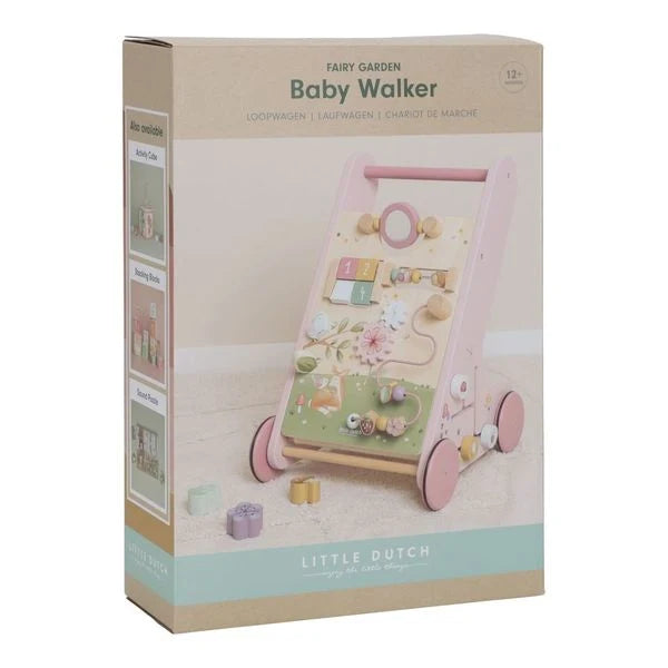 Little Dutch Multi activity Baby Walker - Fairy Garden