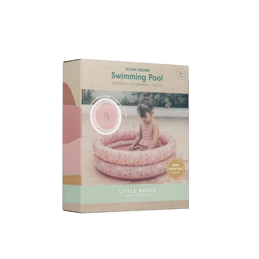 Little Dutch Pool 80 cm - Ocean Dreams Pink
