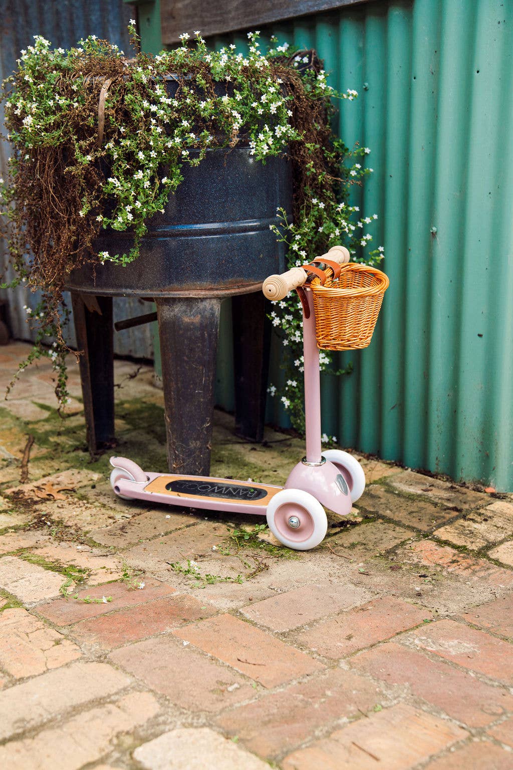 Banwood UK - BANWOOD SCOOTER VINTAGE - DUSTY PINK