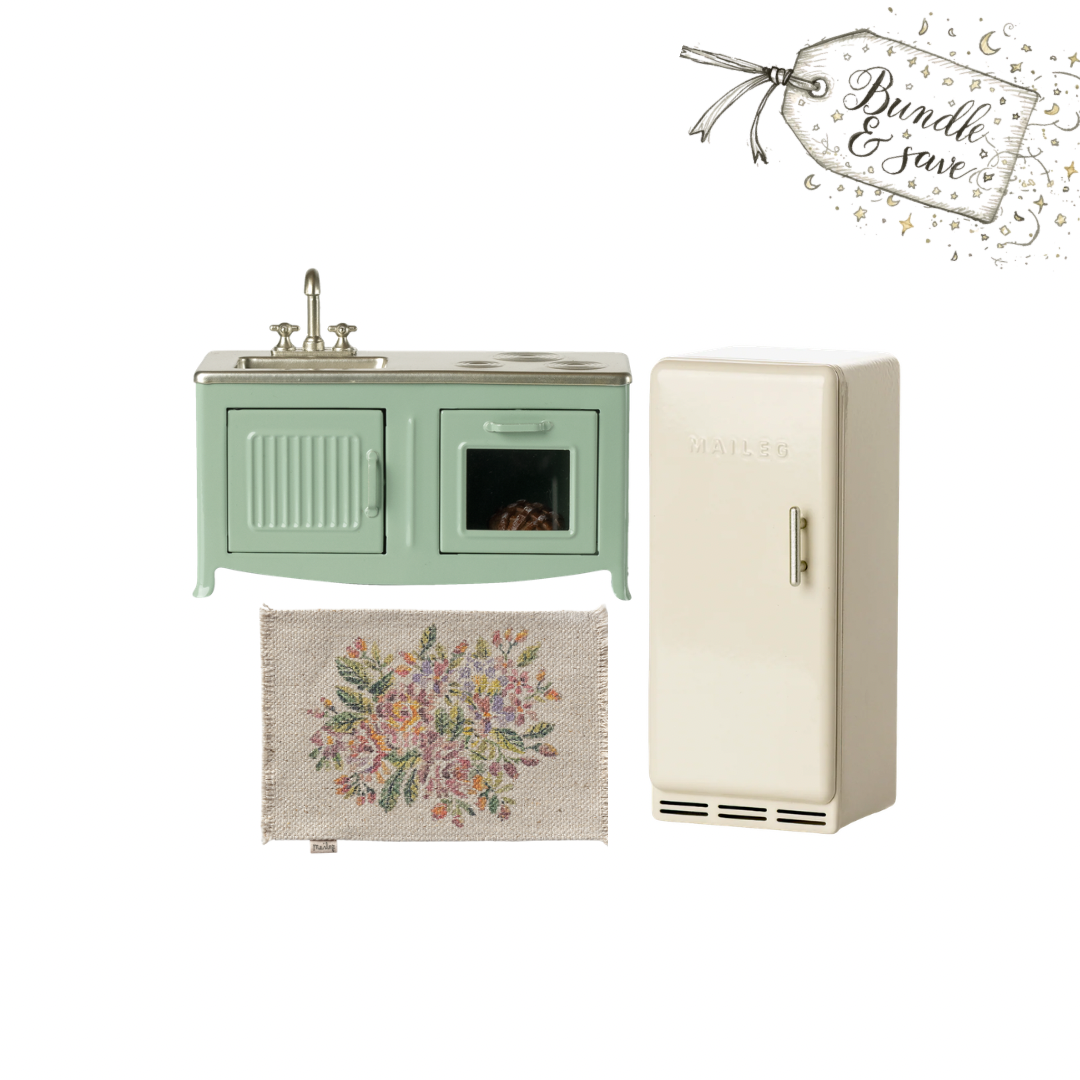 Maileg Kitchen Bundle - Mint
