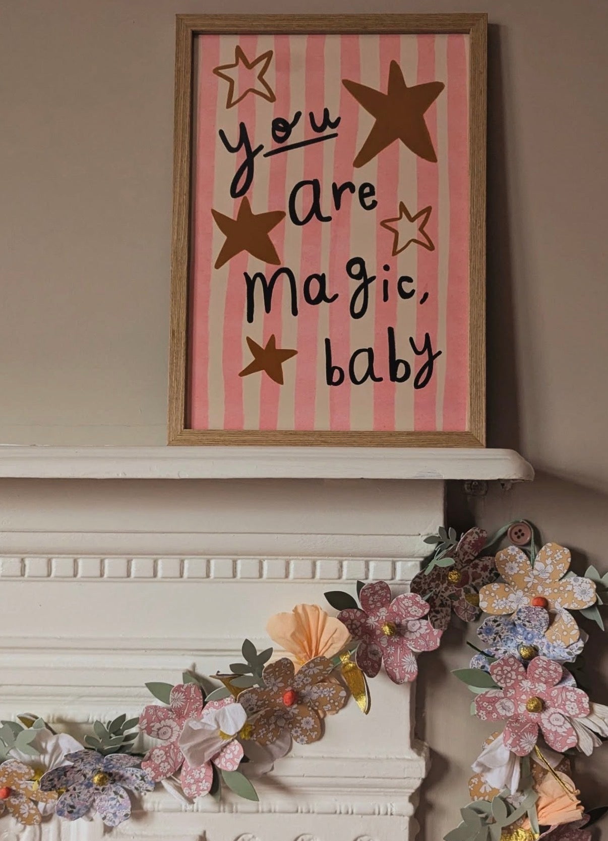 Meri Meri x Liberty Paper Flower Garland