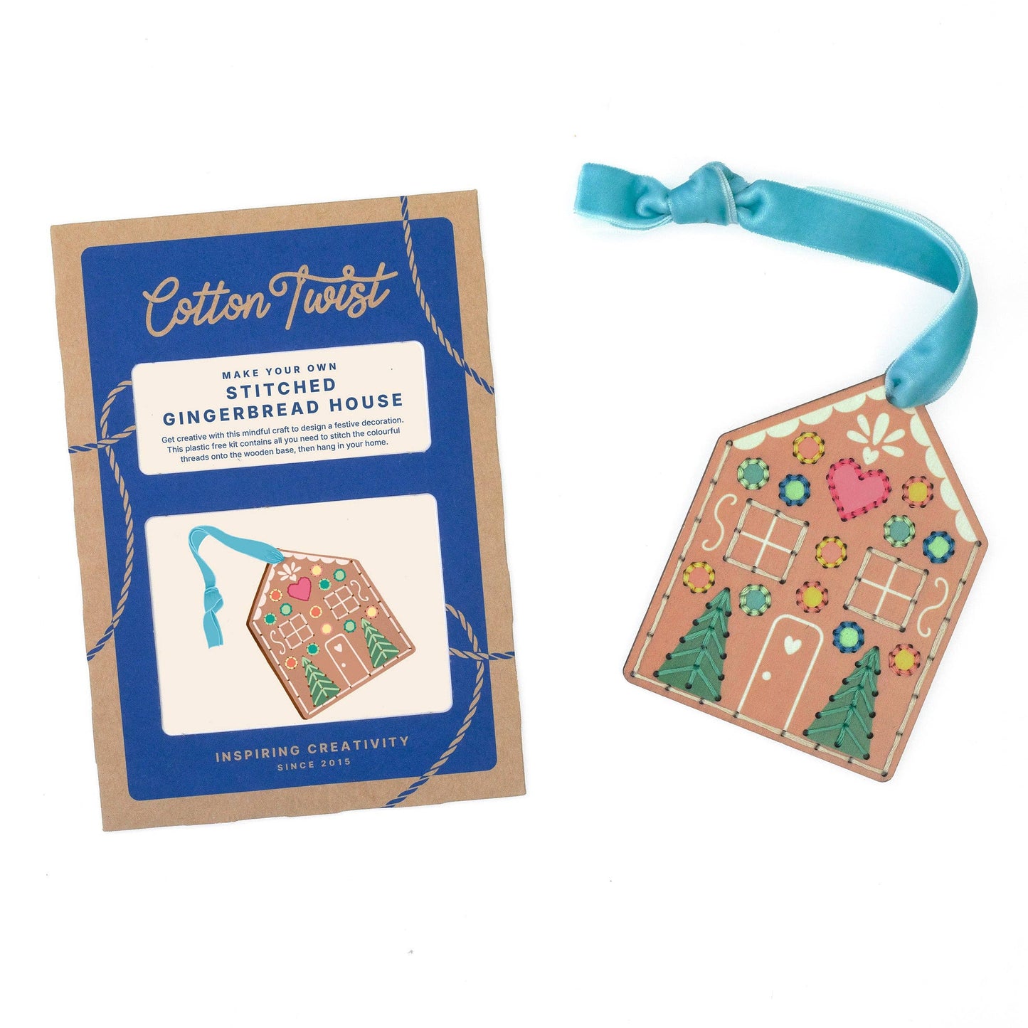 Cotton Twist - Make Your Own Stitched Gingerbread House