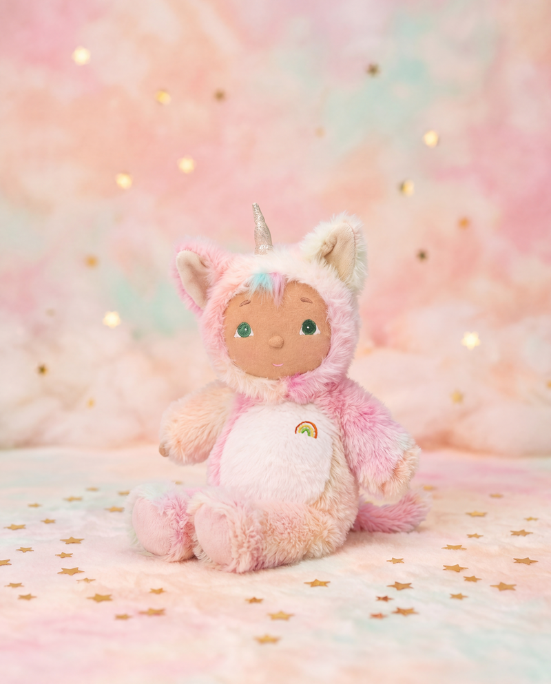 Dinkum Dolls by Olli Ella Cozy Day Dinkum - Kittycorn Pompom