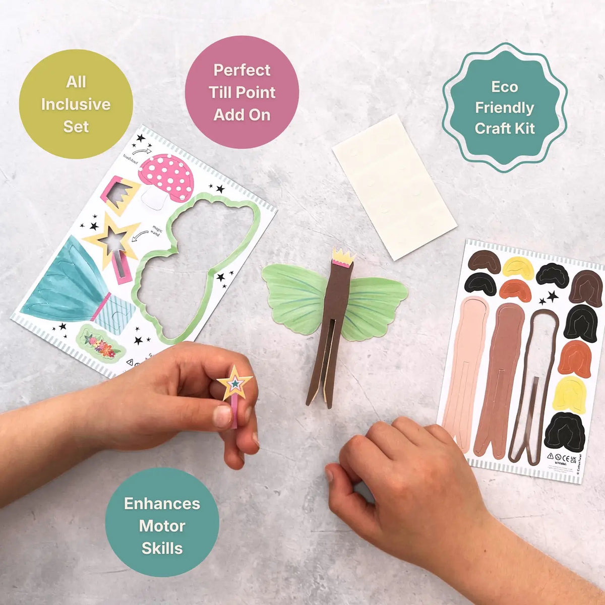 Cotton Twist Make Your Own Fairy Peg Doll