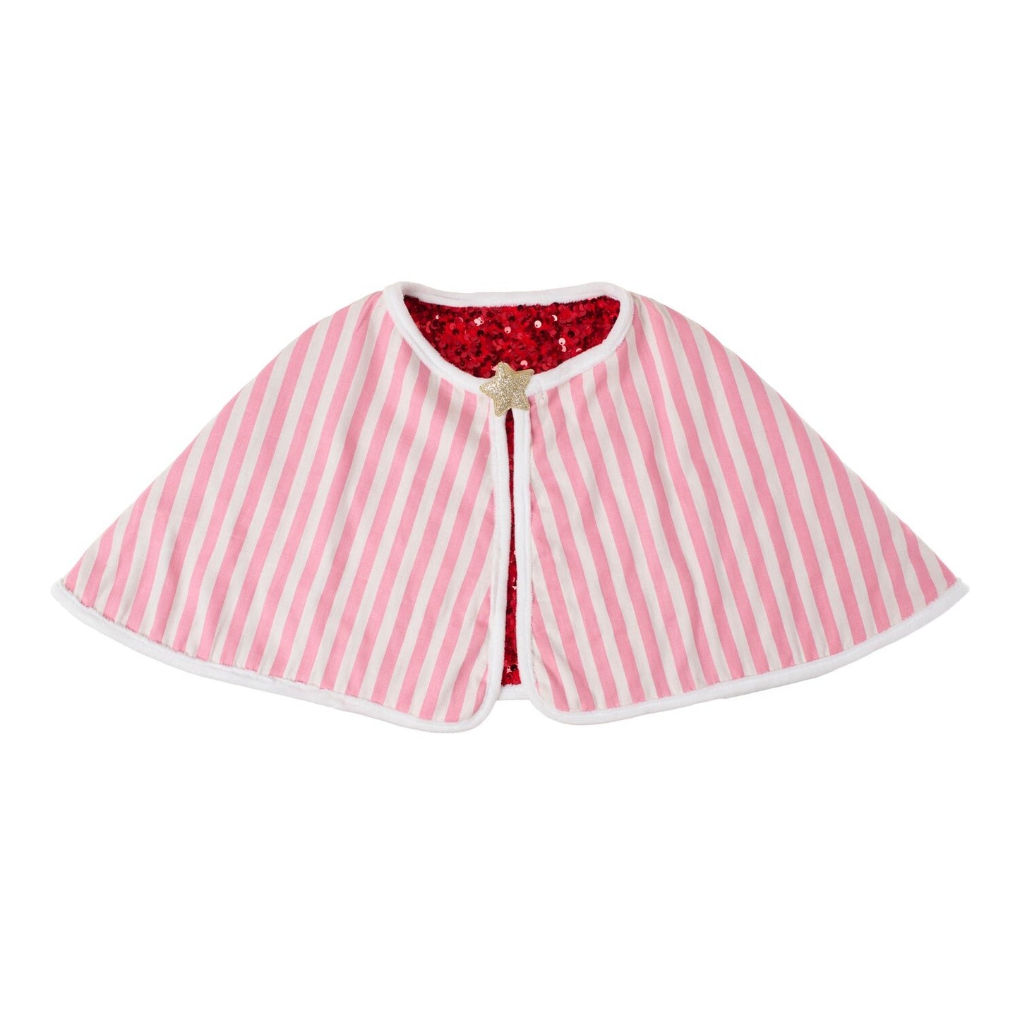 Rockahula Jolly Santa Sequin Velvet Cape (3-10 Years)