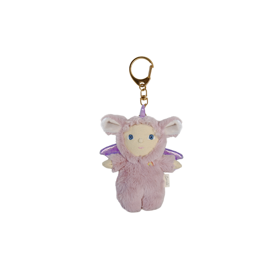 Olli Ella Dinky Bag Charm - Una Unicorn