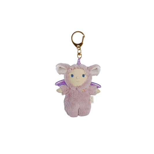 Olli Ella Dinky Bag Charm - Una Unicorn