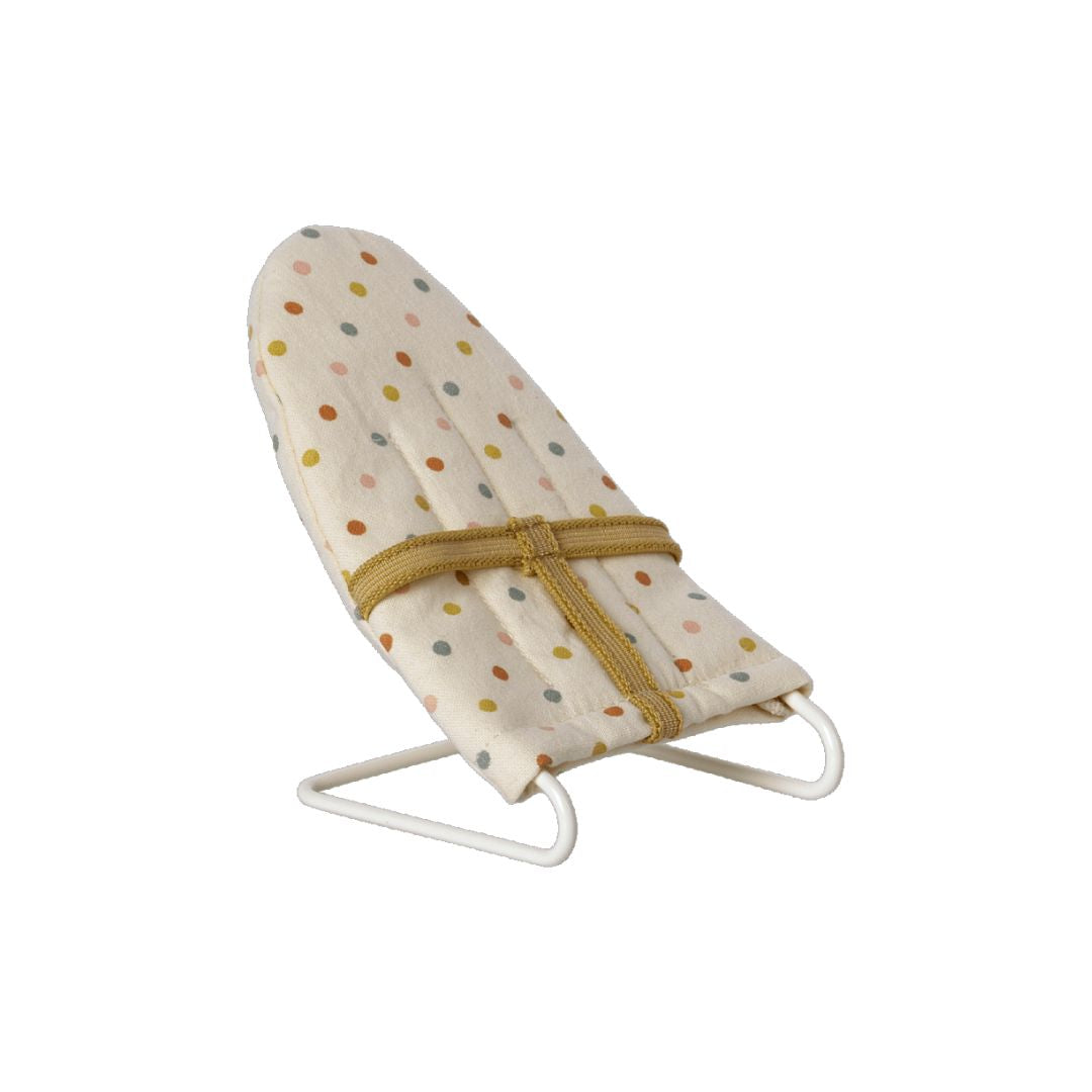 Mouse in a Box Maileg Baby Bouncer Babysitter Chair, Micro
