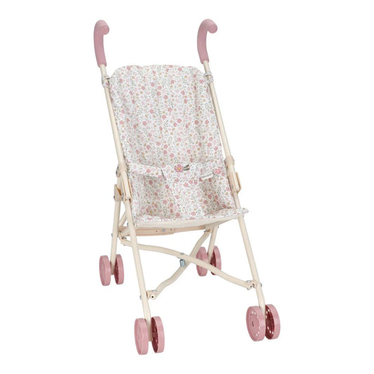 Little Dutch Metal Doll Stroller - White