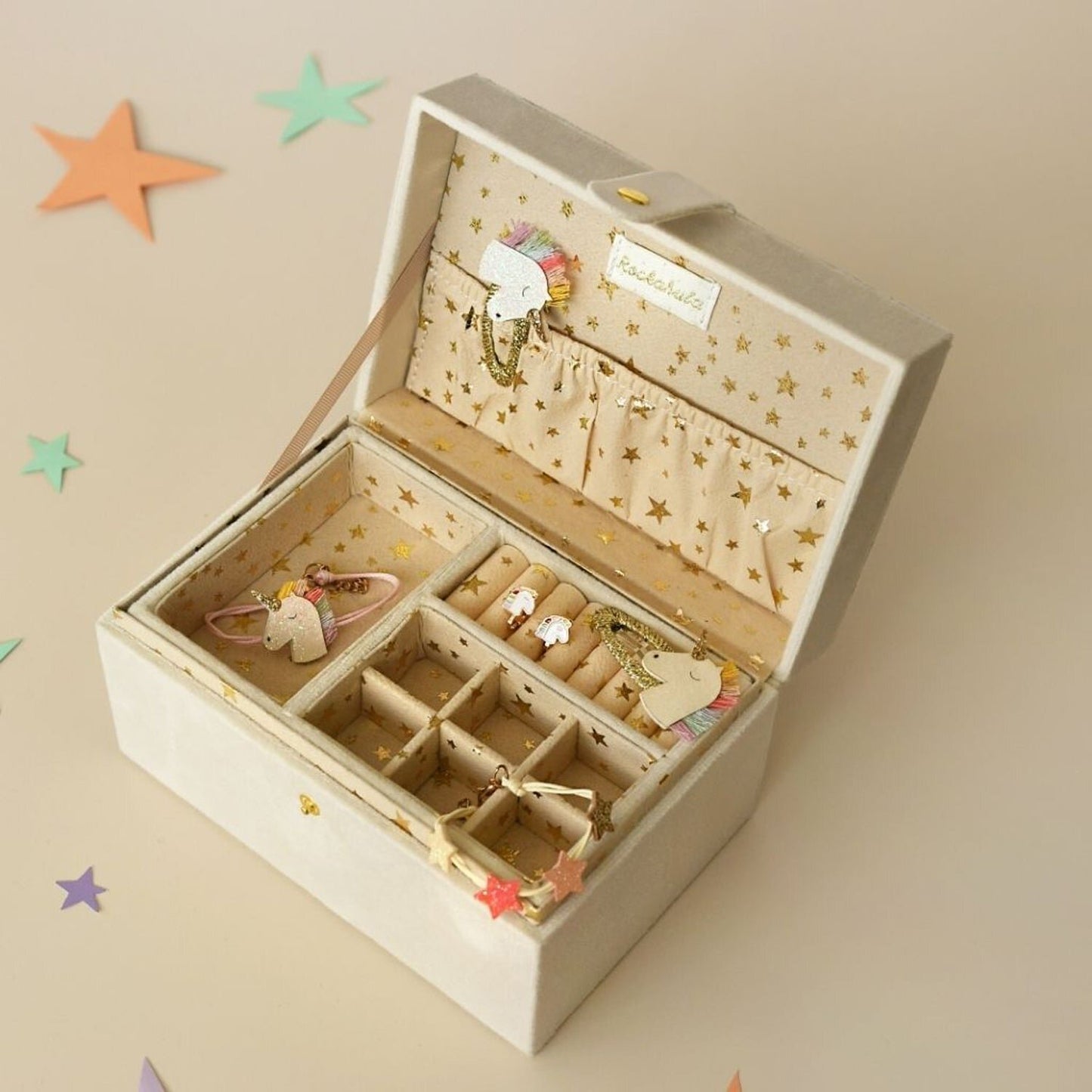 Rockahula Rainbow Unicorn Large Jewellery Box