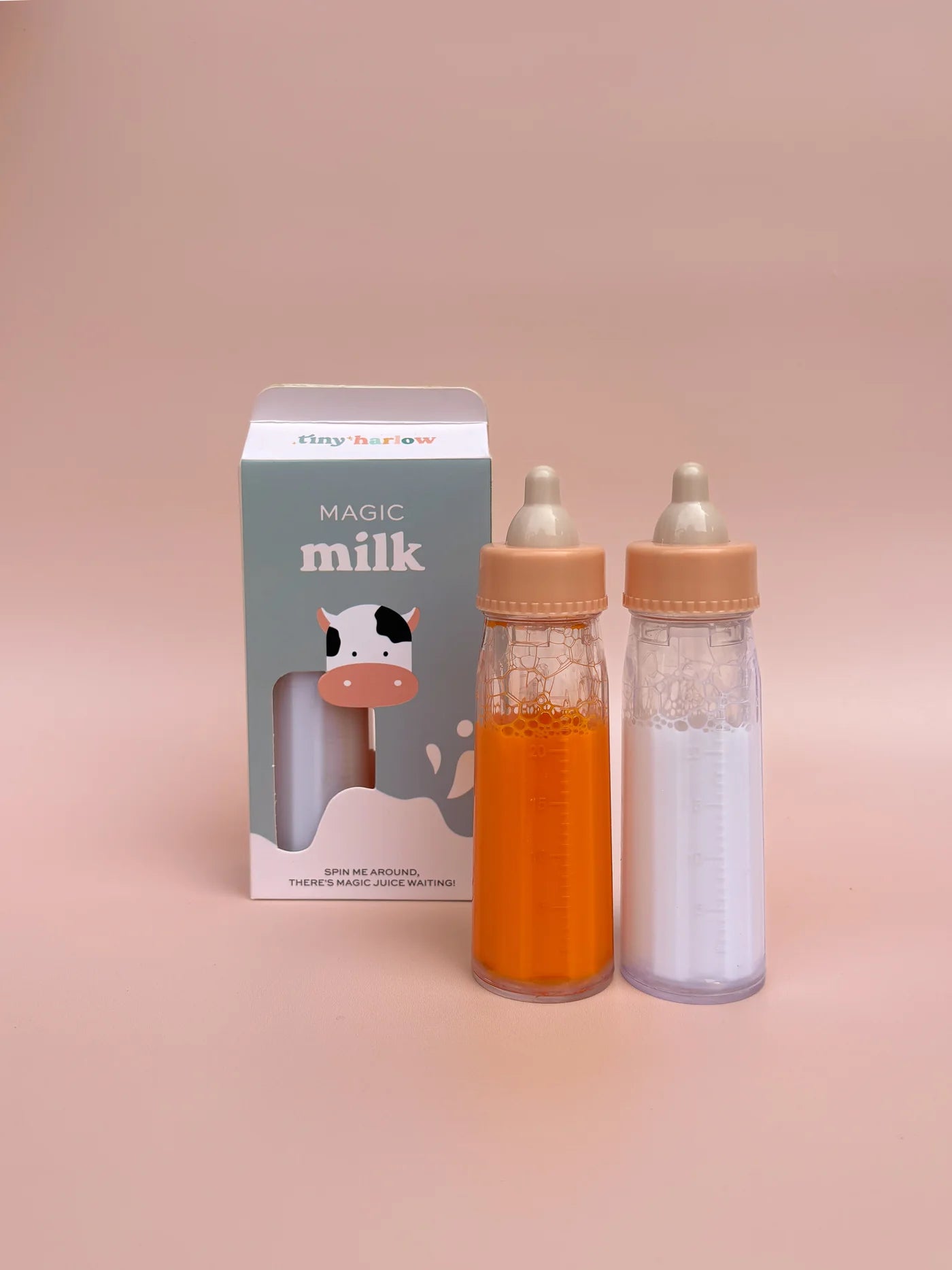 Tiny Harlow Tiny Tummies Magic Milk & Juice Bottles