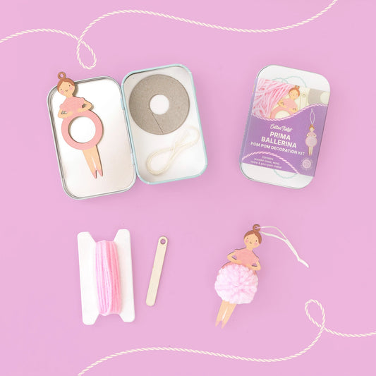 Cotton Twist Make Your Own Pom Pom Ballerina Gift Kit