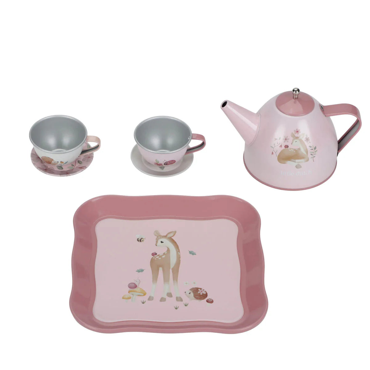 Little Dutch Fairy Garden Tea Set In Suitcase