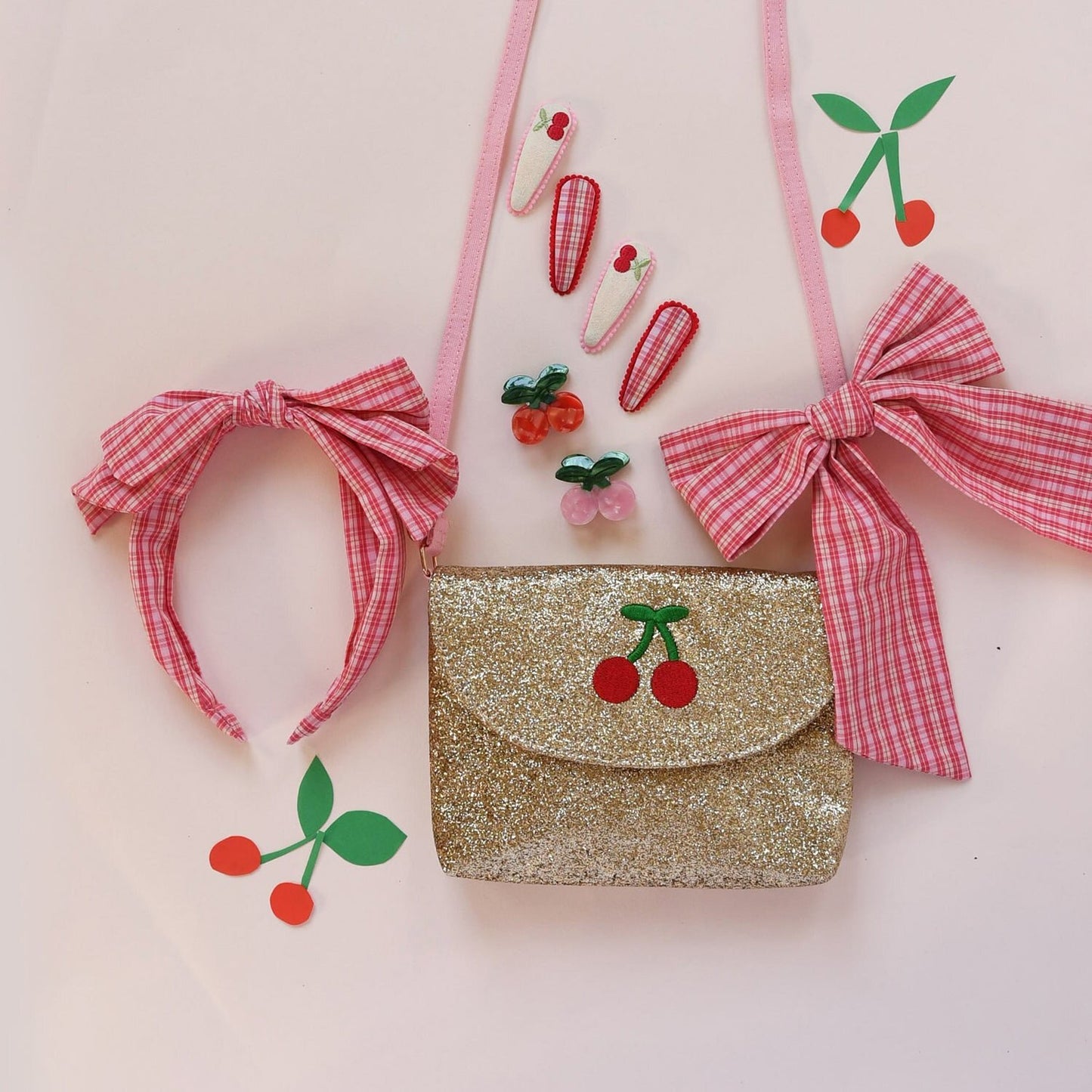Rockahula Plaid Double Bow Headband