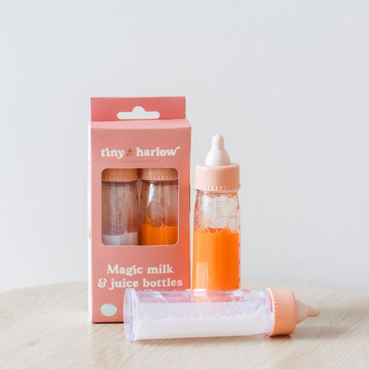 Tiny Harlow Tiny Tummies Magic Milk & Juice Bottle