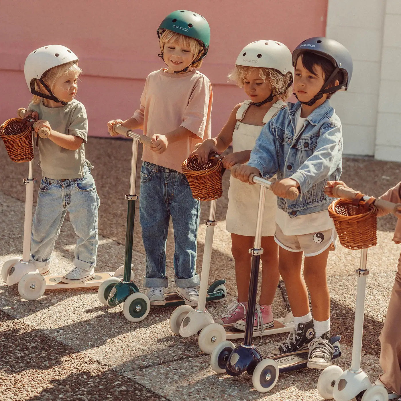 Banwood 3-Wheeled Scooter Navy