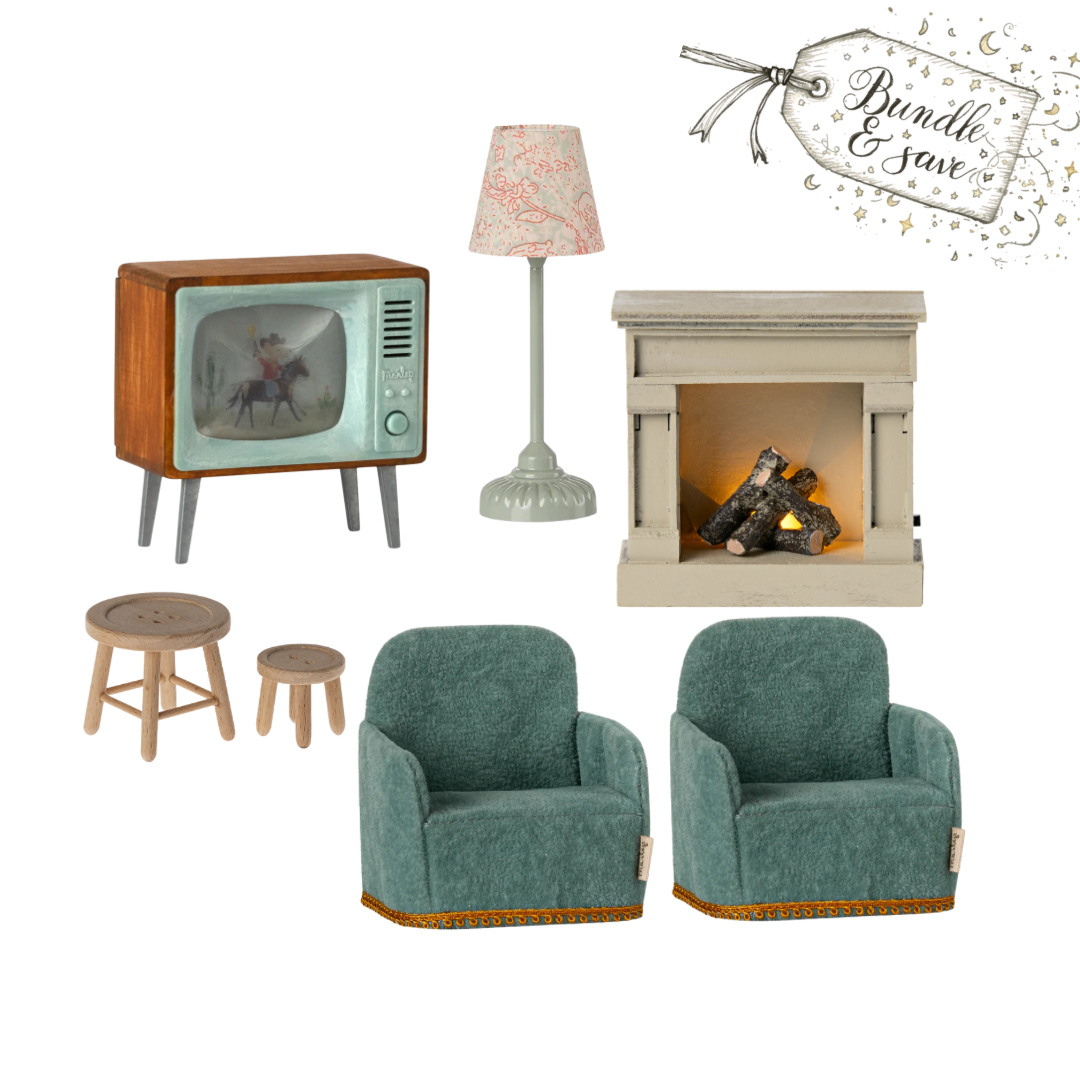 Maileg Living Room Bundle - Mint