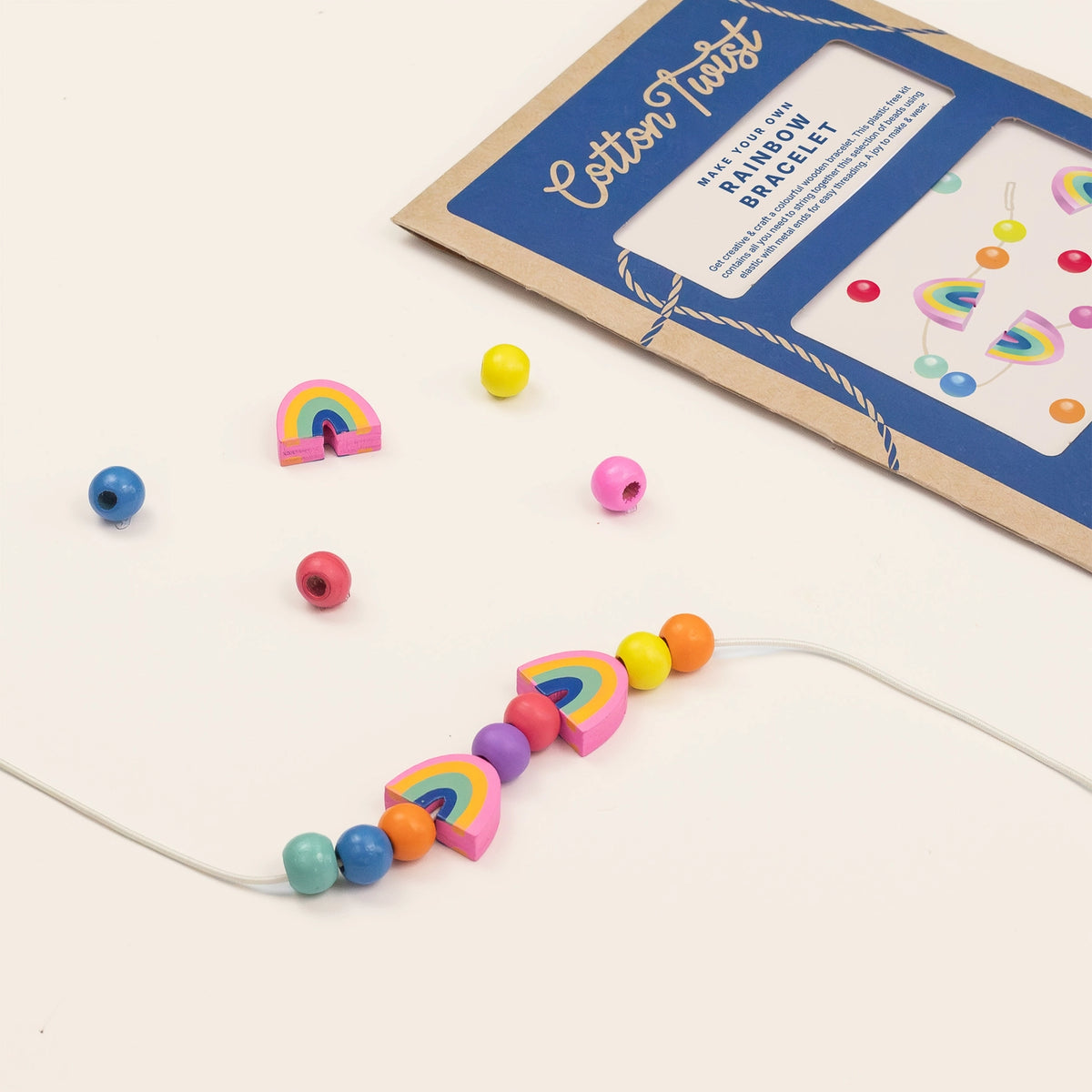 Cotton Twist Make Your Own Rainbow Bracelet