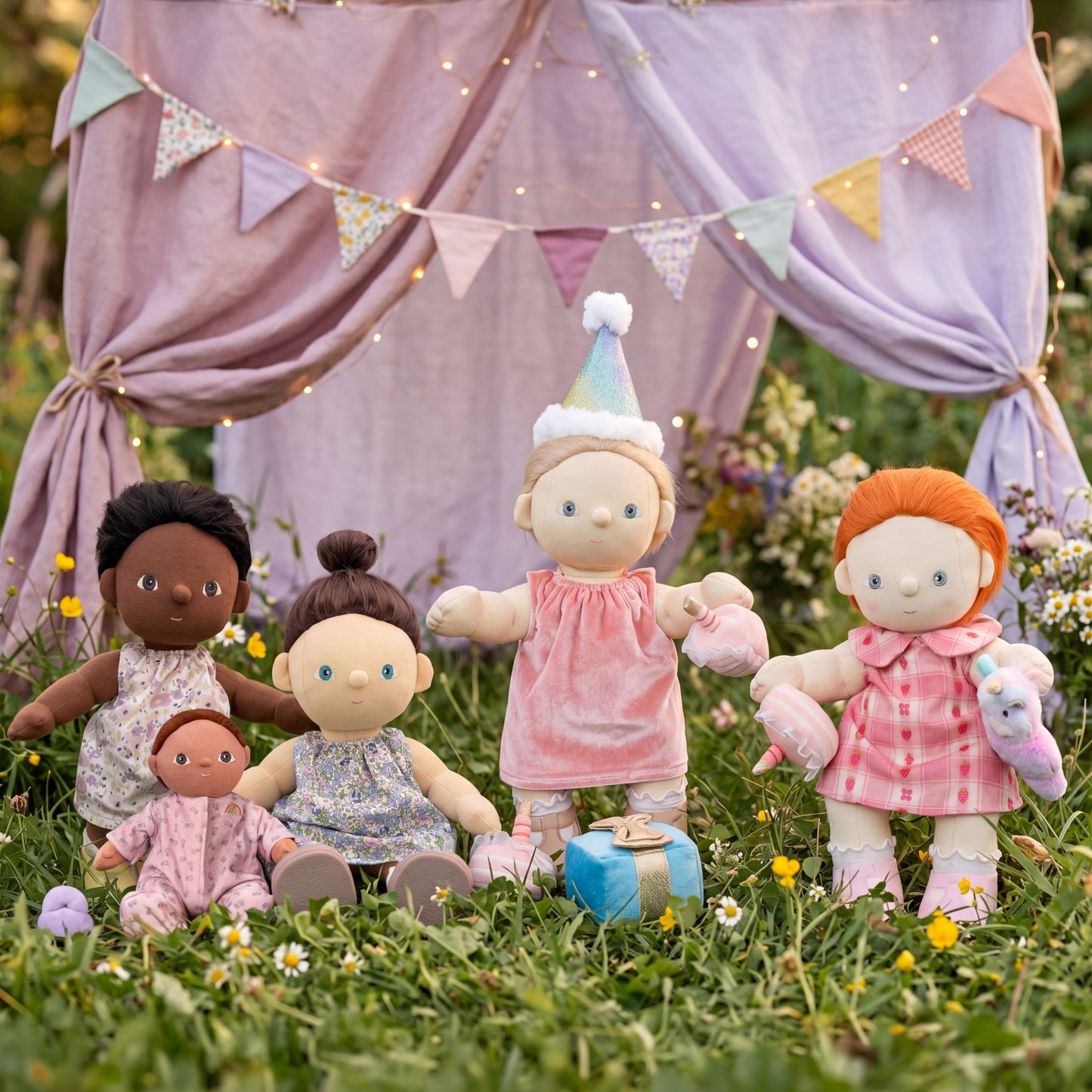Dinkum Dolls by Olli Ella Dinkum Doll Dress - Rosette
