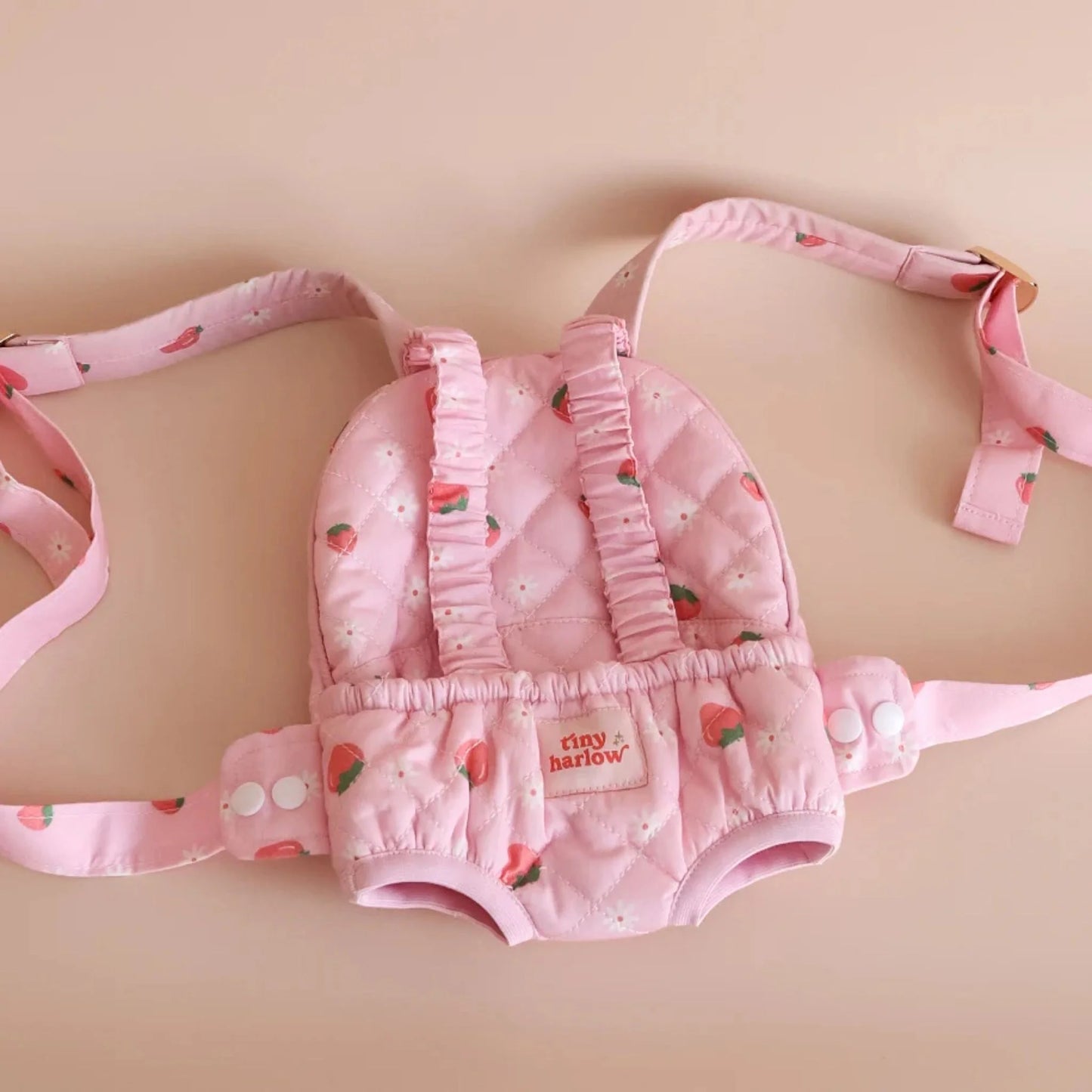 Tiny Harlow Baby Carrier – Strawberry Picnic