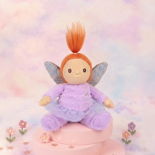 Dinky Dinkum Flora Fairy by Olli Ella – Limited Edition Mini Magical Plush Toy