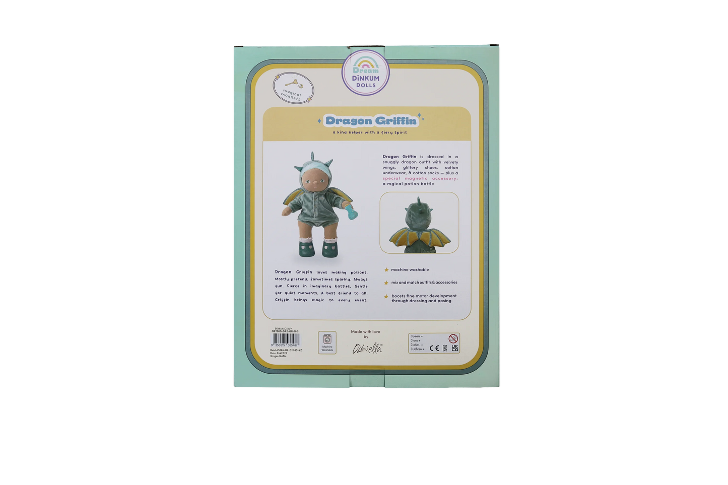 Dinkum Dolls by Olli Ella Dragon Griffin