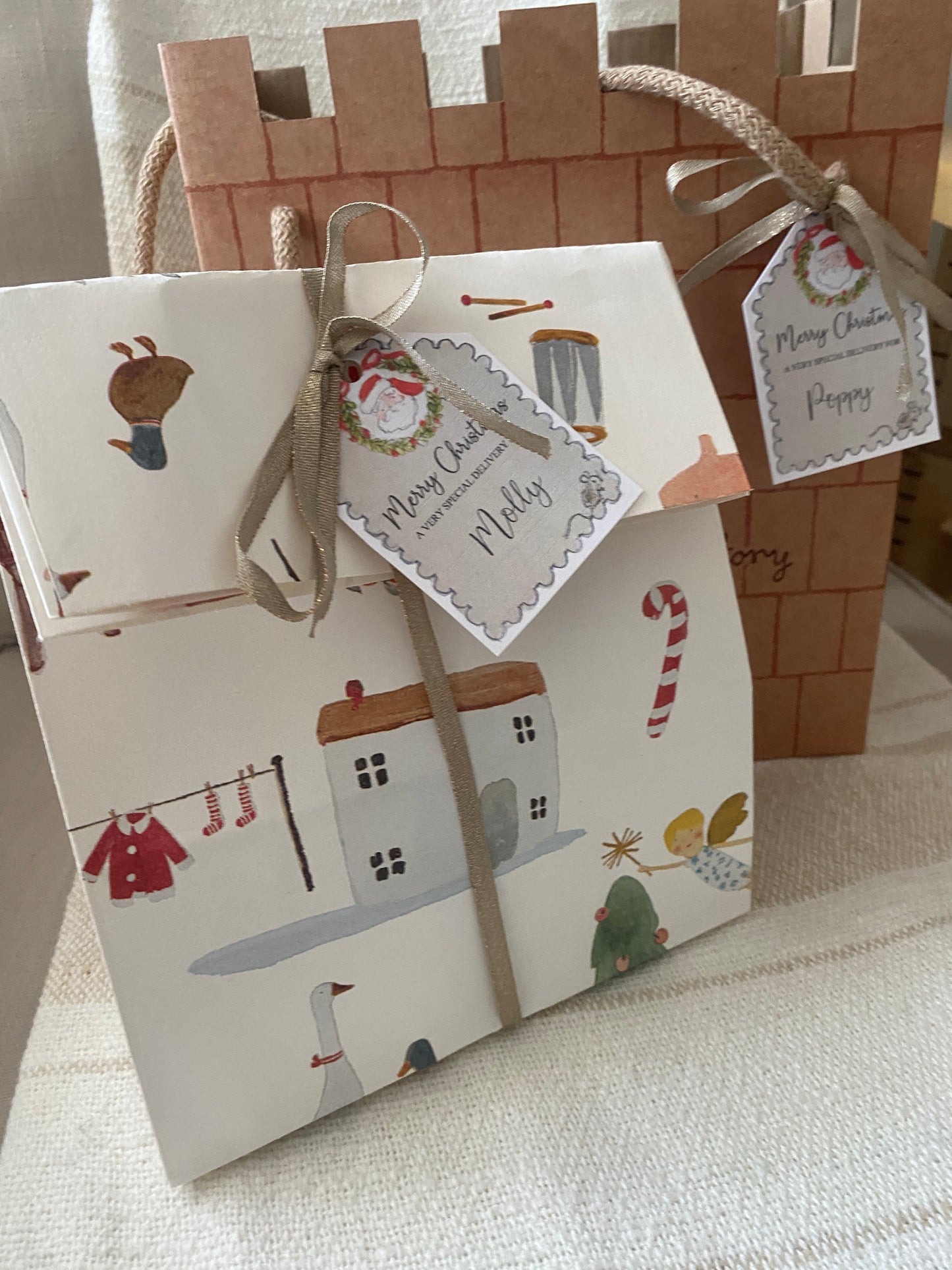 Maileg Personalised Christmas Gift Wrapping, Medium